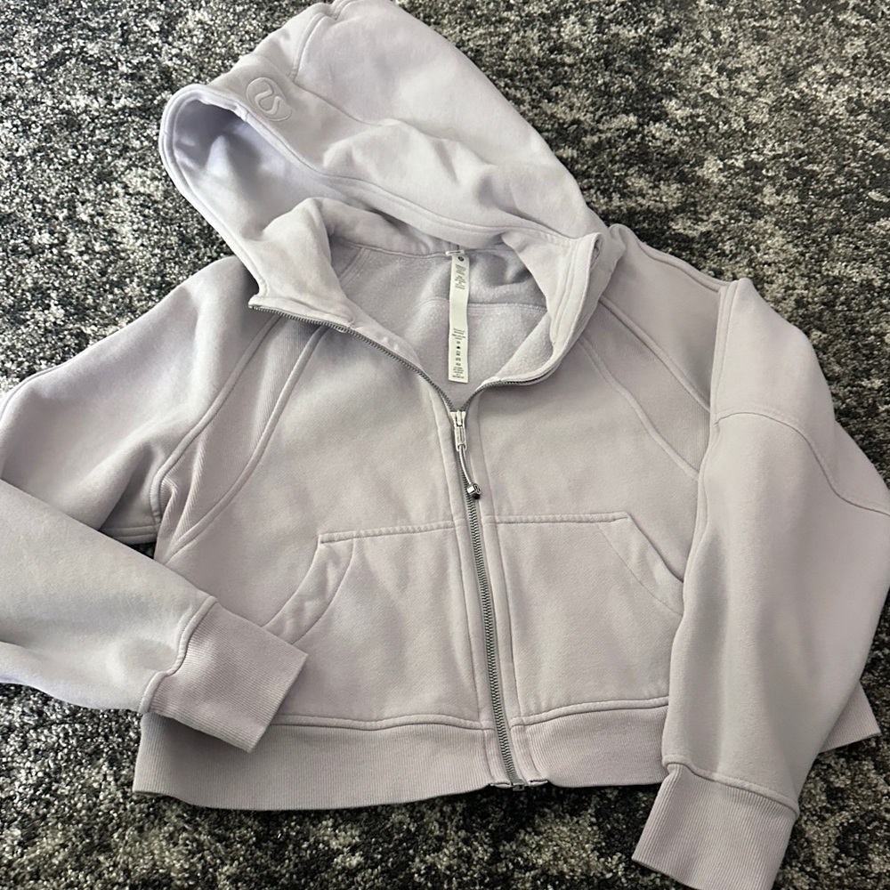 lululemon athletica Light Purple Hoodie